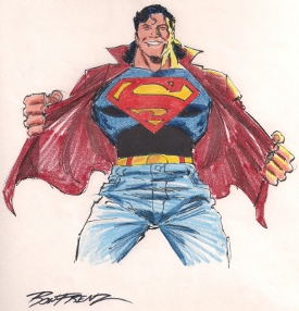 Superman by Ron Frenz