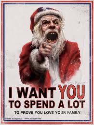 Santa wants your money