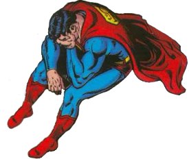 Sad Superman