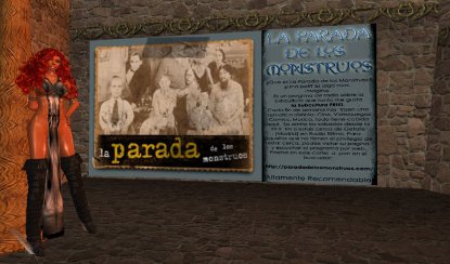 La Parada de los Monstruos en Second Life